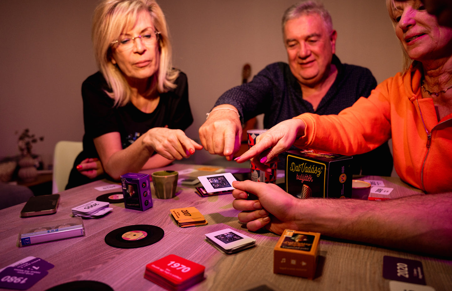 Dalvadász bulijáték magyar zenékkel - ALAP év eleji Csomag (144 kártya)