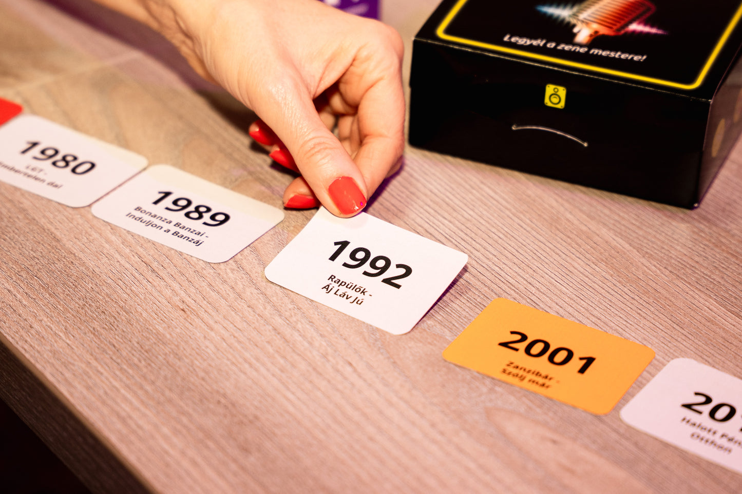 Dalvadász bulijáték magyar zenékkel - ALAP év eleji Csomag (144 kártya)